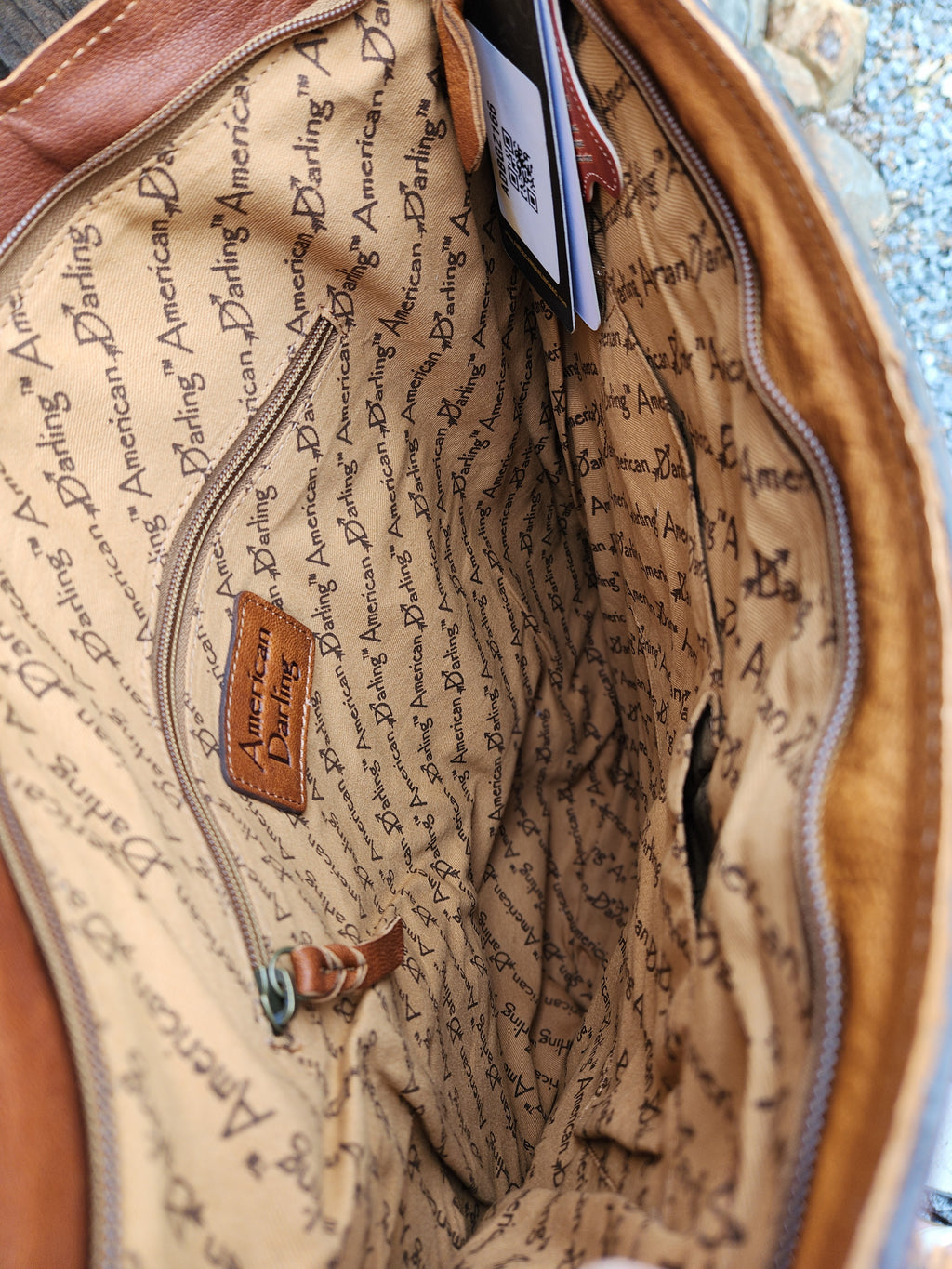 American Darling Messenger Genuine Western Leather Women Bag