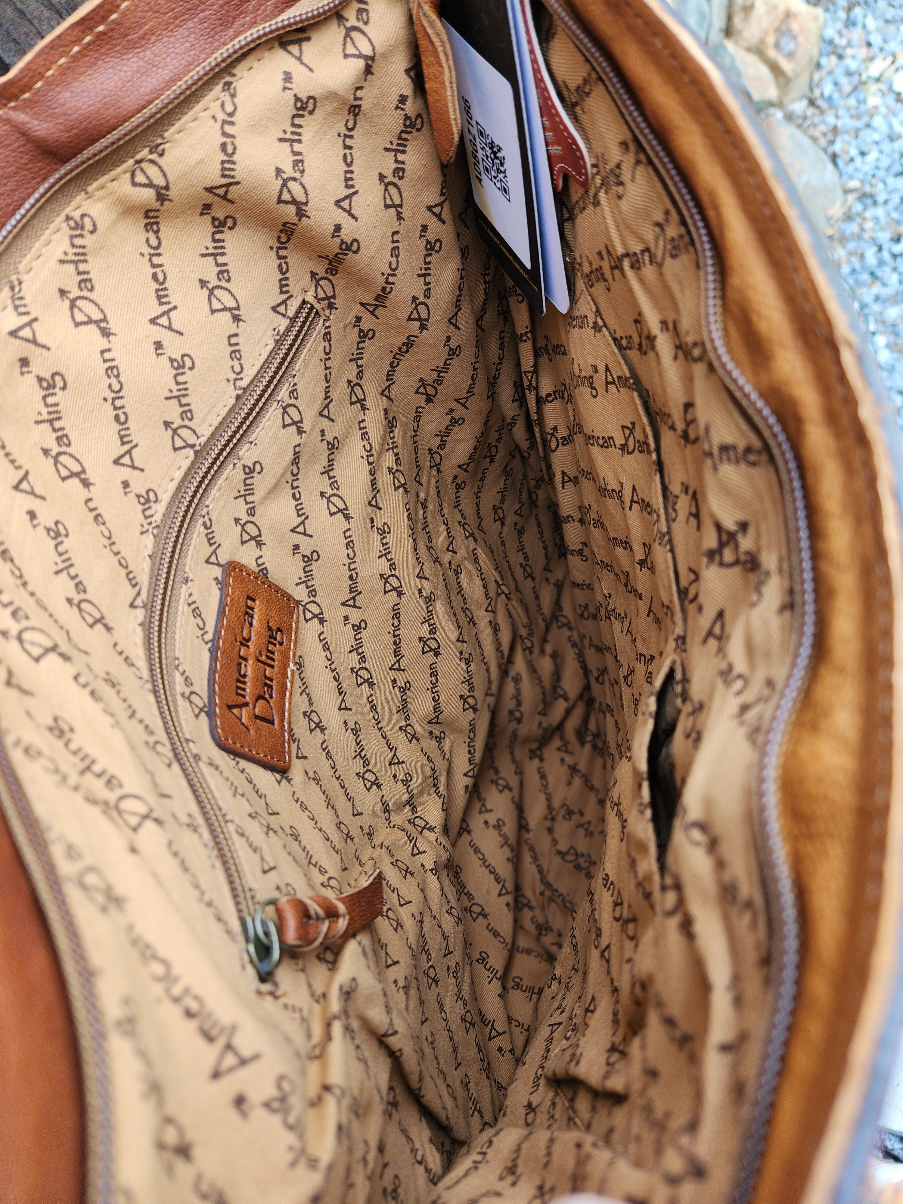 American Darling Messenger Genuine Western Leather Women Bag