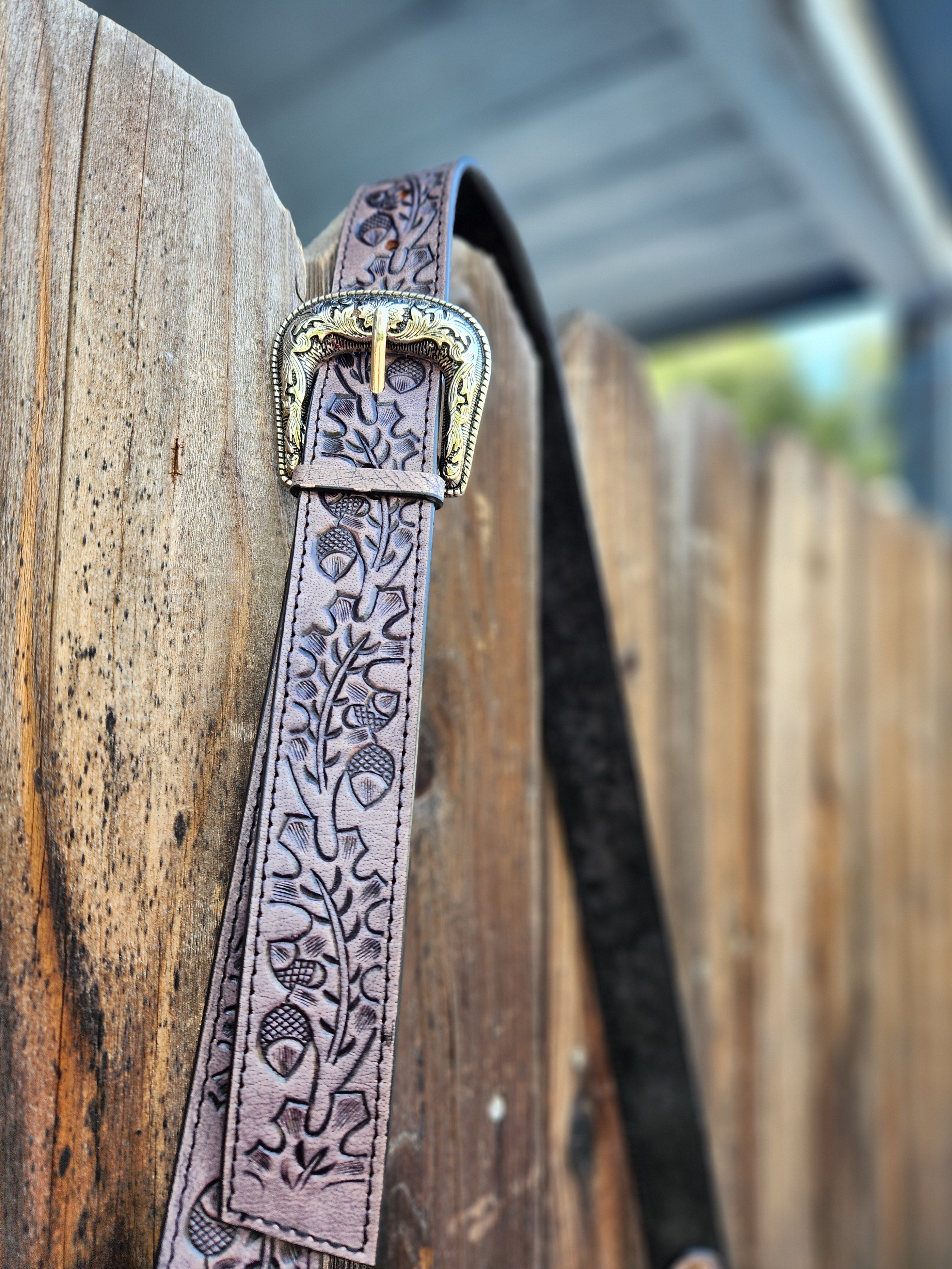 Merbaa Amanda Tooled Crossbody Bag