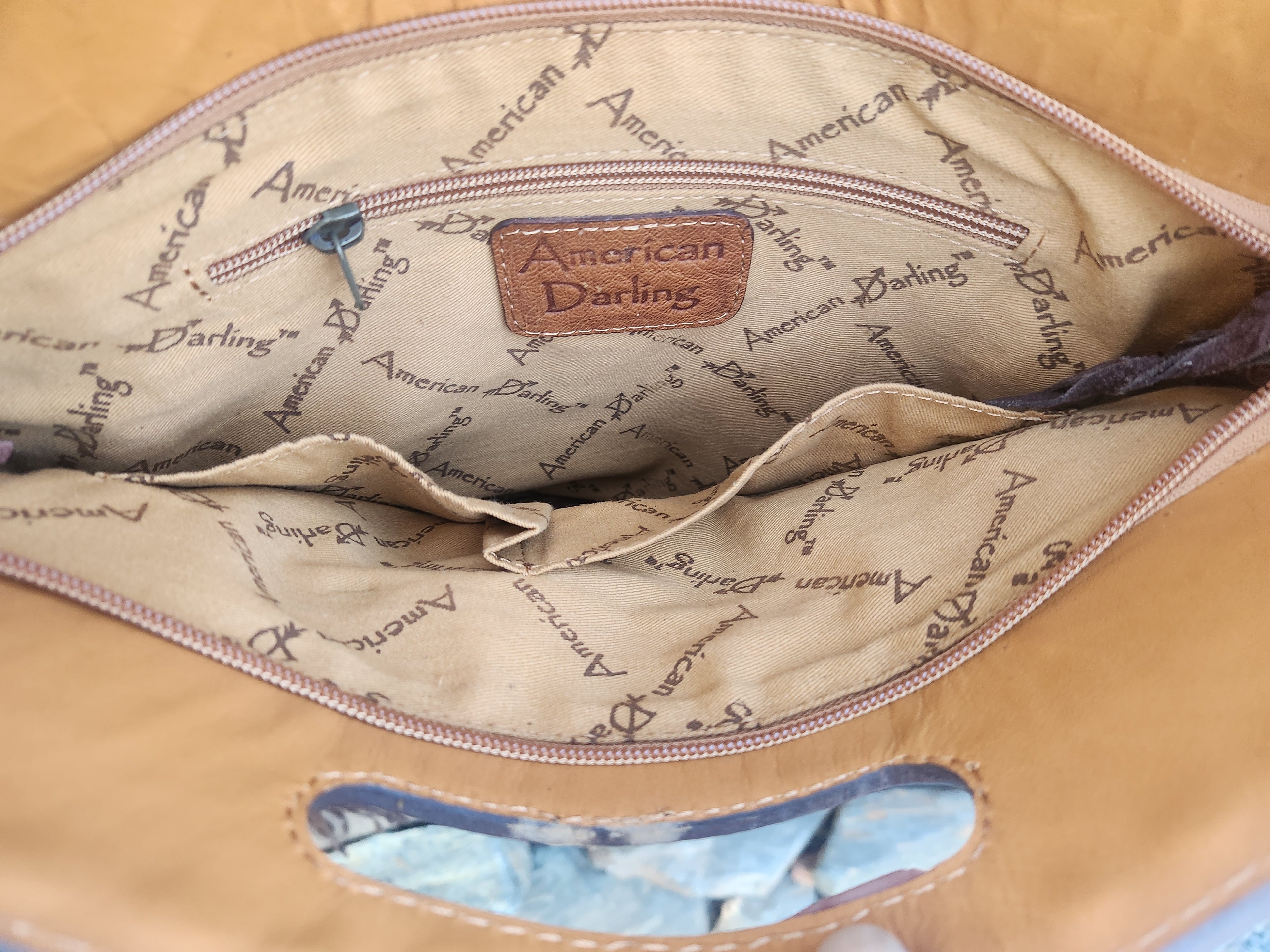 American Darling Clutch Genuine Western Leather Women Bag