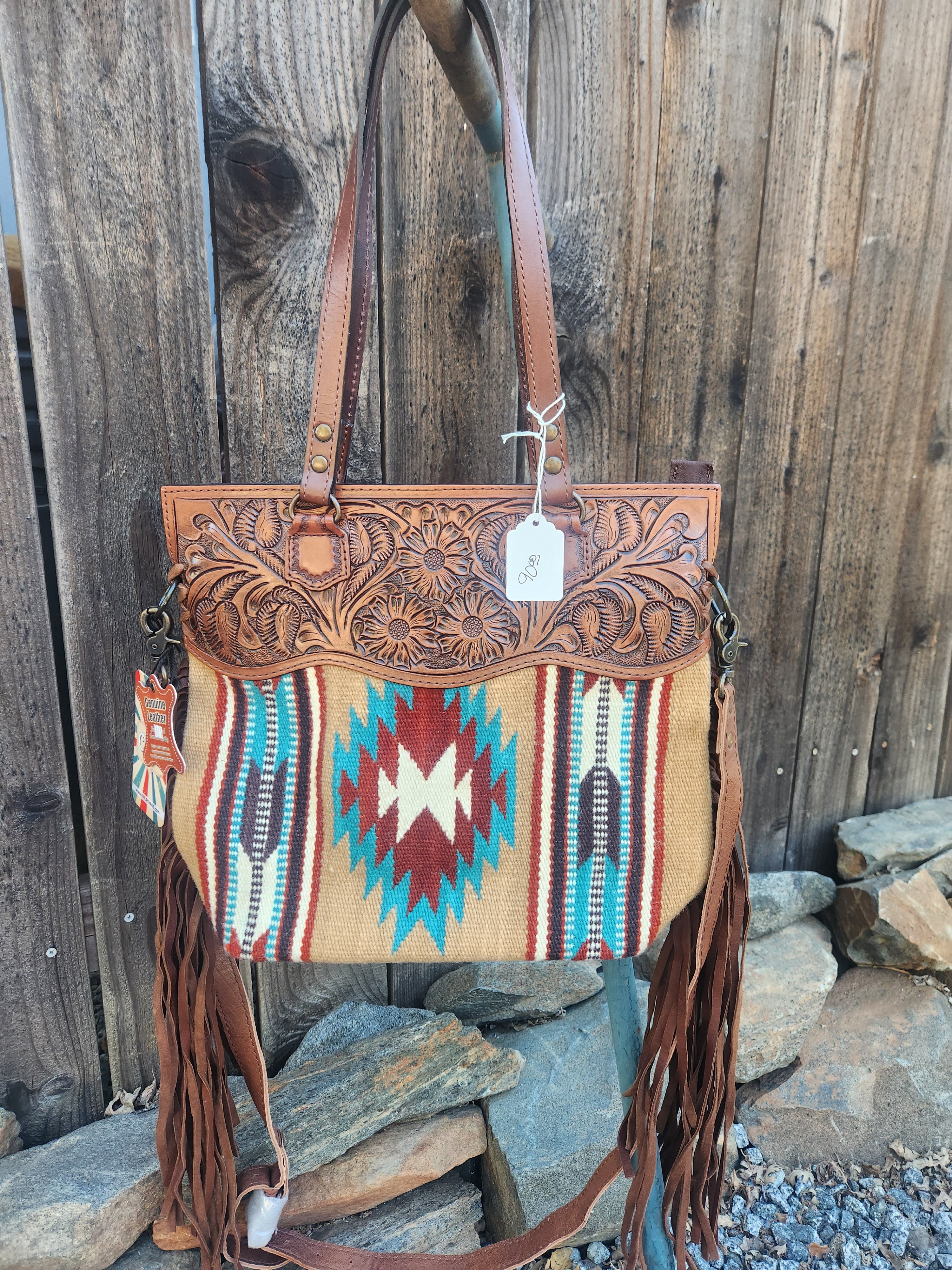 American Darling Tote Genuine Leather women bag western Bag