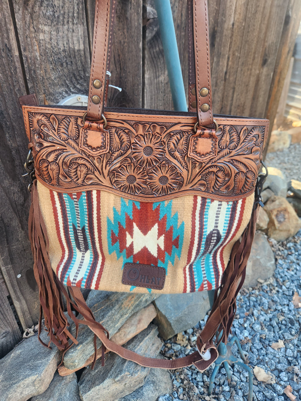 American Darling Tote Genuine Leather women bag western Bag