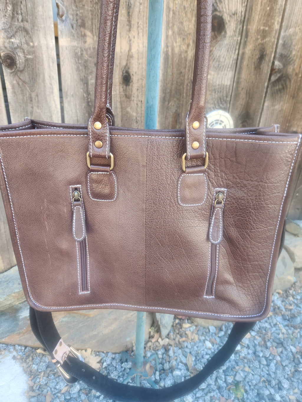 Merbaa Lagoon Tooled Shoulder Bag