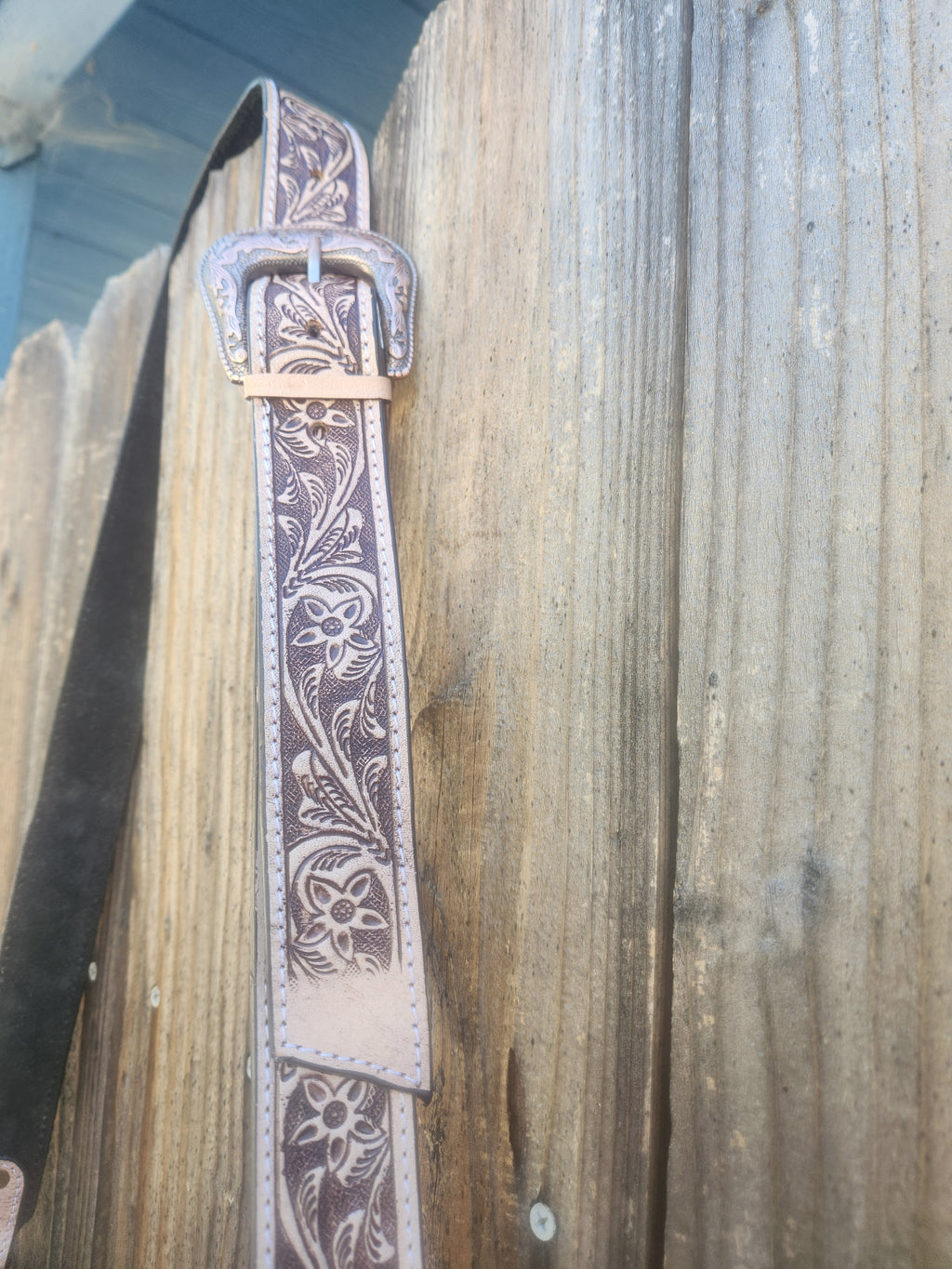 Merbaa Lagoon Tooled Shoulder Bag