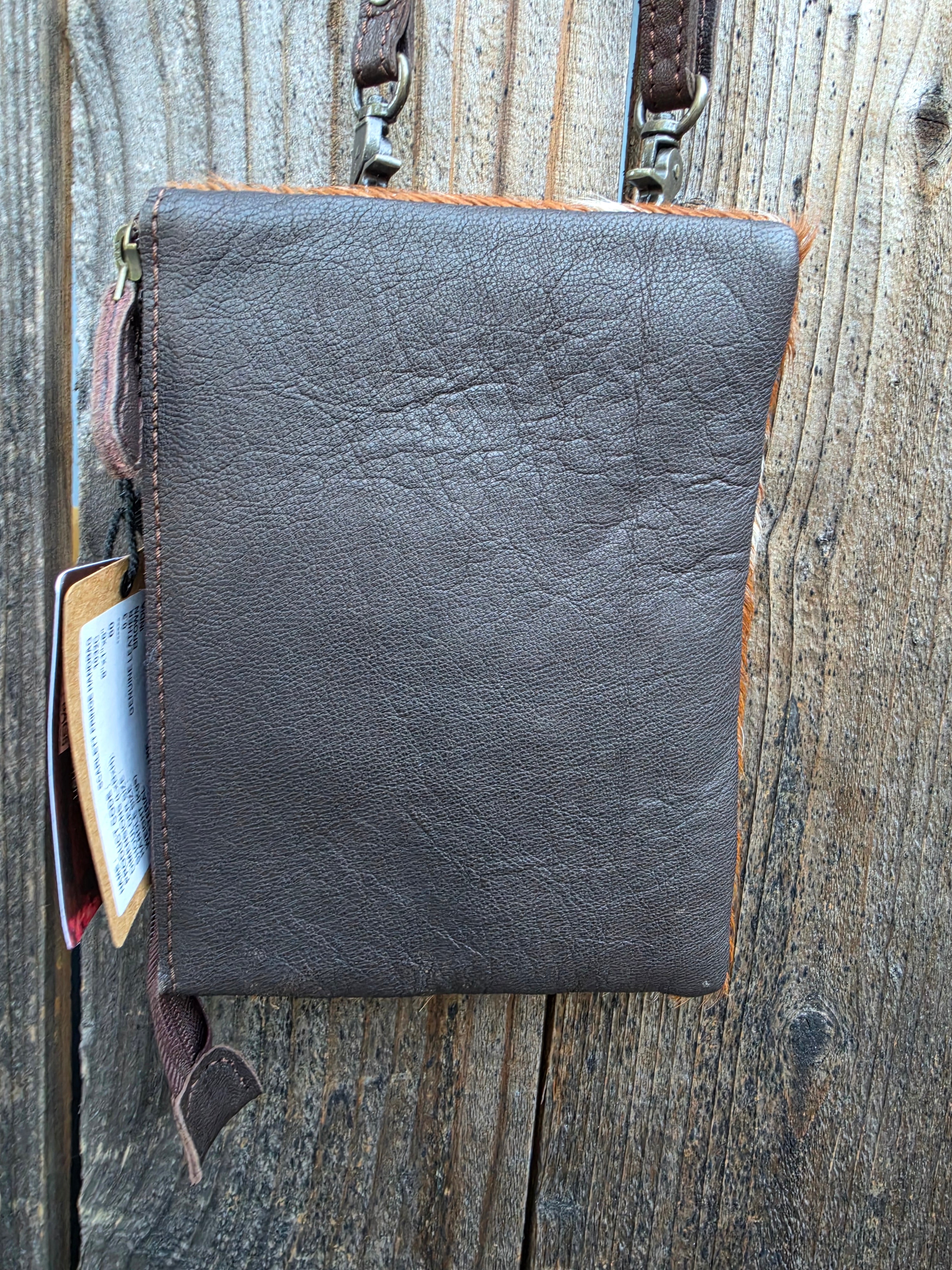 Merbaa Oscar Handtooled Crossbody Mobile Bag