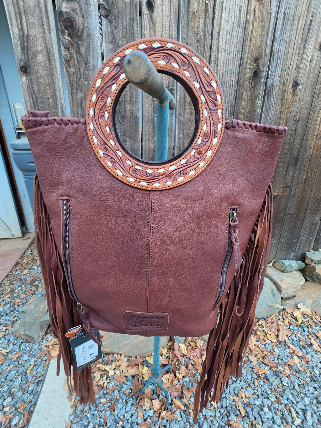 Tote Genuine Western Hairon Leather Women Bag